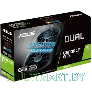 Видеокарта ASUS Dual GeForce GTX 1660 Ti OC 6GB GDDR6 (DUAL-GTX1660TI-O6G-EVO) картинка 7